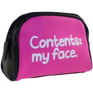 Contents My Face Cosmetic Bag